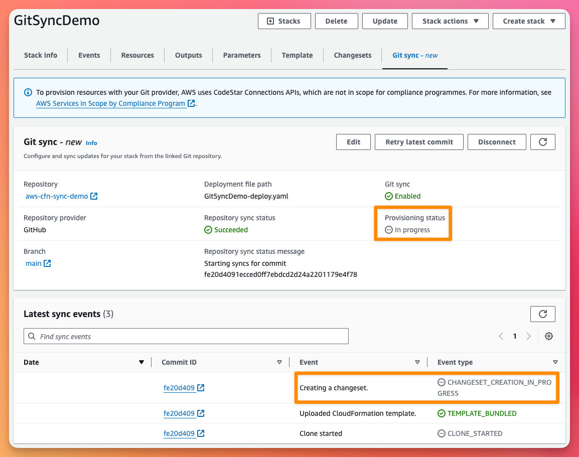 Simplifying Infrastructure Automation with AWS CloudFormation Git Sync