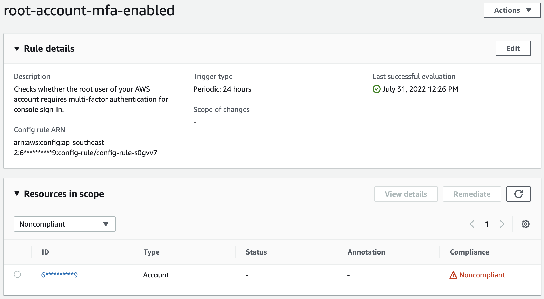 Track Manual Compliance tasks with AWS Config Process Checks